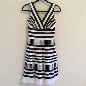 Black and White Dress